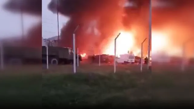 SONDAKİAK: Karabağ’da Yakıt Deposunda Patlama: Ölü Ve Yaralılar Var