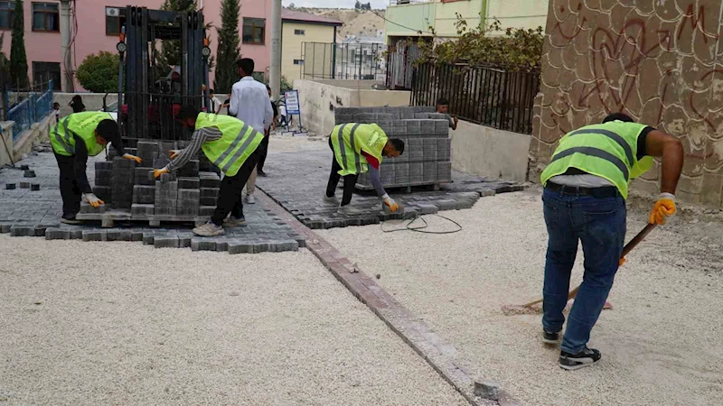 Devteyşti ve Süleymaniye’de üstyapı çalışması sürüyor
