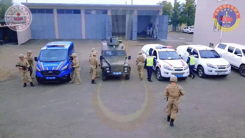 Jandarma ekipleri petrol boru hattında tatbikat gerçekleştirdi
