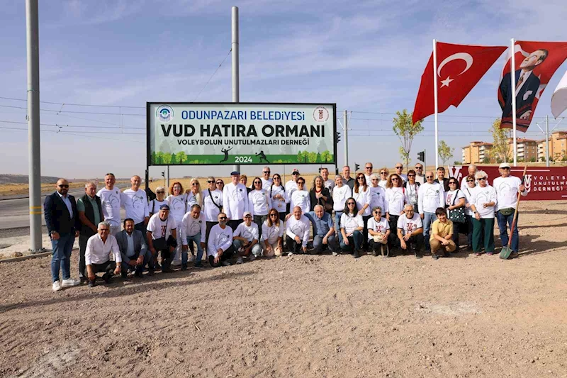 Odunpazarı’na 4 bin 460 metrekarelik yeni orman
