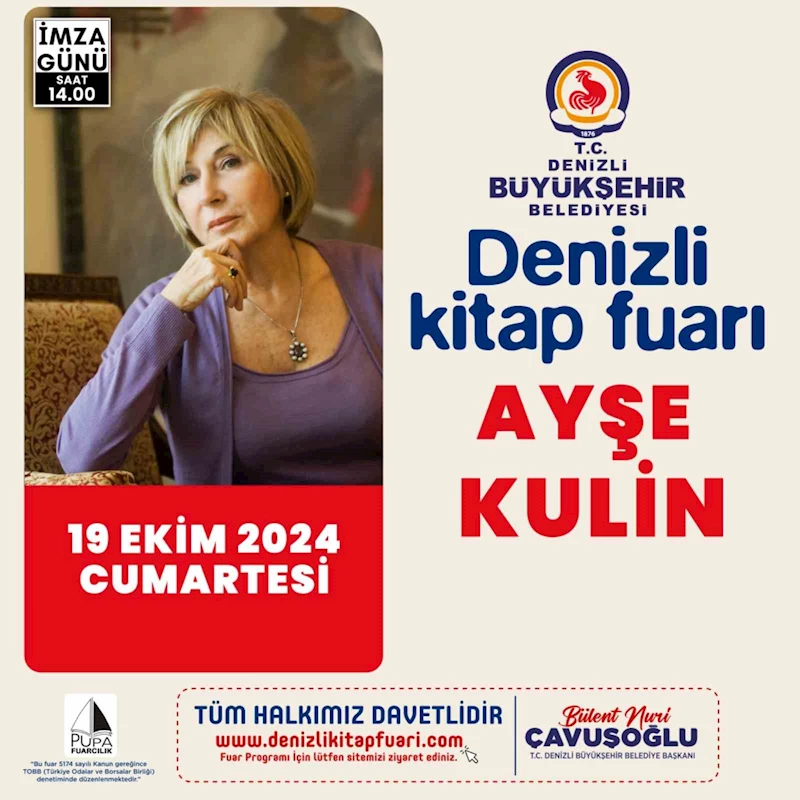 Denizli Kitap Fuarı, 18 Ekim’de kapılarını açıyor
