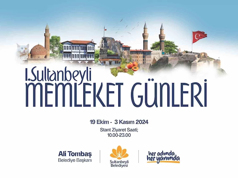 1. ‘Sultanbeyli Memleket Günleri’ başlıyor
