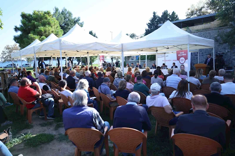 Bakırköy’de Mahalle Buluşmaları Yeşilköy ve Yeşilyurt ile devam etti
