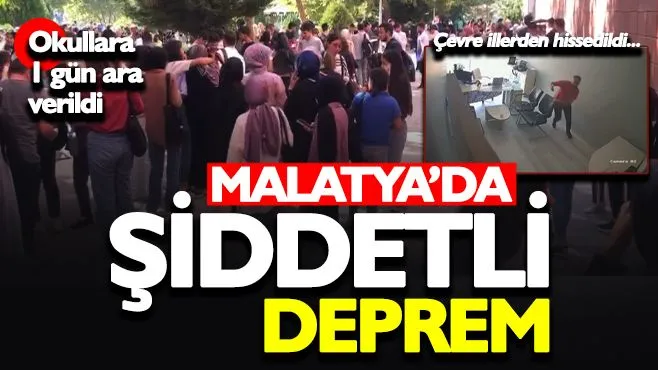 Deprem Sonrası Valilikten Açıklama: Okullar Tatil Edildi