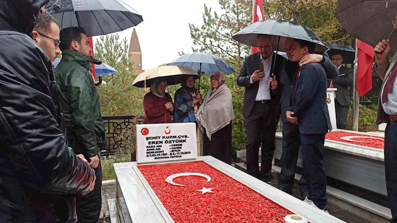 Şehit Eren Öztürk şehadetinin yıl dönümünde anıldı
