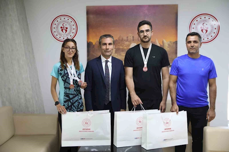 Adıyamanlı sporcular dereceyle döndü
