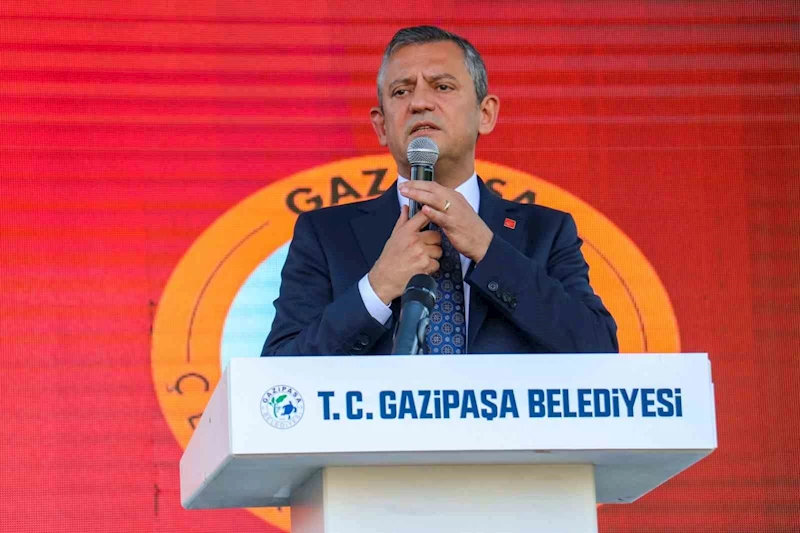 CHP Genel Başkanı Özel: 