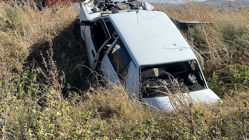 Şarampole devrilen TOFAŞ’ın sürücüsü yaralandı
