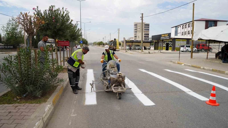 Okul önlerinde trafik güvenliği çalışmaları yapıldı
