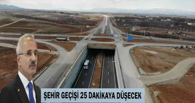 Malatya Kuzey Çevre Yolu İle Şehir Geçişi 25 Dakikaya Düşecek