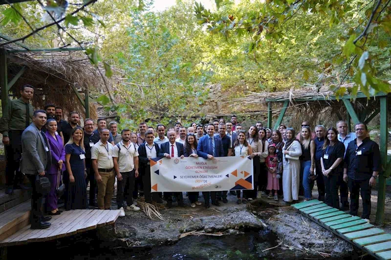 Muğla öğretmen etkileşim günleri Seydikemer’de başladı
