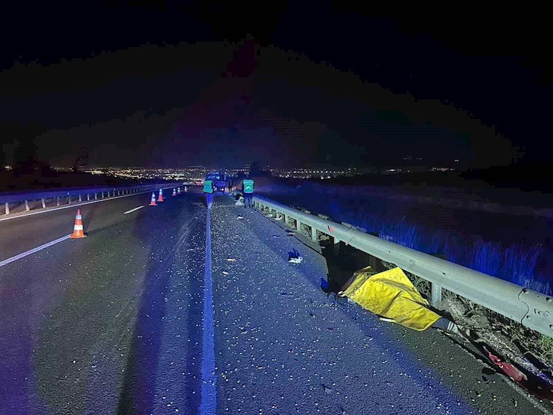 Otomobilin çarpıp kaçtığı motosikletin sürücüsü hayatını kaybetti
