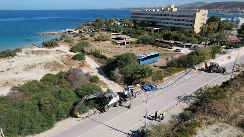 Çeşme’nin 30 yıllık su sorununu kökten çözülüyor
