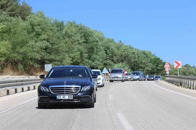 Kastamonu’da trafiğe kayıtlı araç sayısı 160 bin oldu
