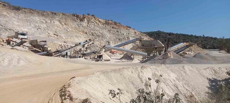 Kazadan sonra kum ocağındaki faaliyetler durduruldu
