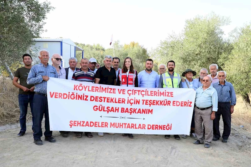 Şehzadeler’de ova yolları çalışmaları yoğun bir şekilde devam ediyor
