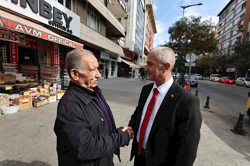 Tahmazoğlu esnaf ve vatandaşlarla bir araya geldi
