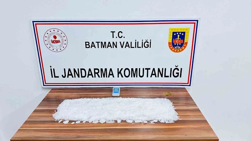 Batman’da uyuşturucu taciri jandarma operasyonu ile yakalandı
