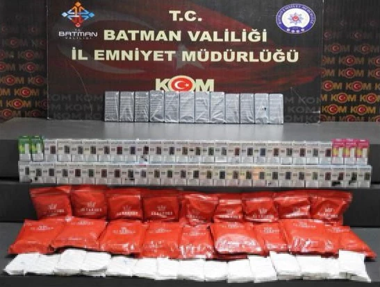 Batman’da kaçakçılık operasyonunda 5 kişi gözaltına alındı
