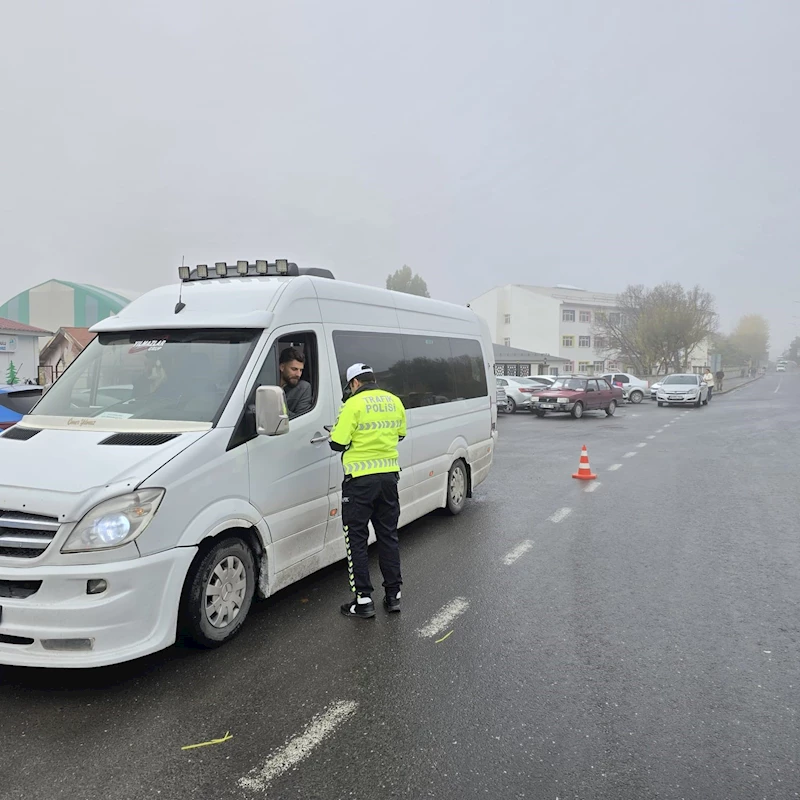 Ağrı’da KYK yurtları ve okul servislerinde güvenlik denetimleri sürüyor
