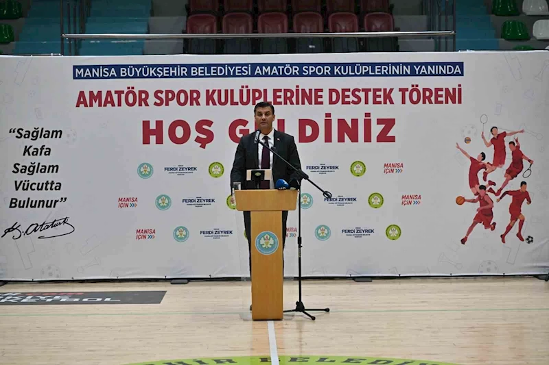 Amatör spor kulüplerine 4 milyon liralık destek
