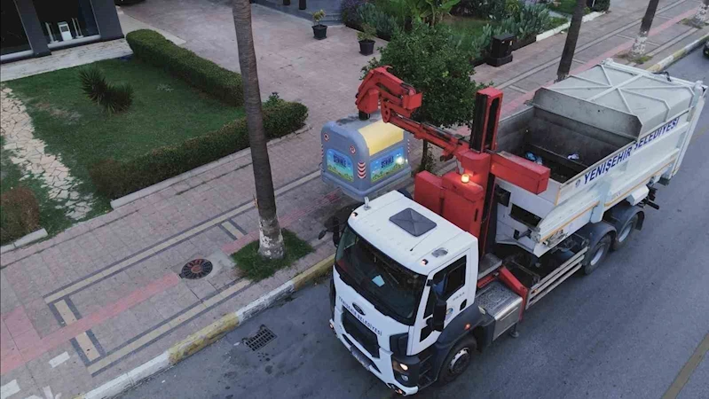 Mersin Yenişehir’de sessiz çöp toplama dönemi başladı
