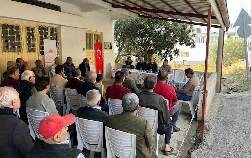 Mersin’de çiftçilere yeni destekleme modelleri anlatıldı
