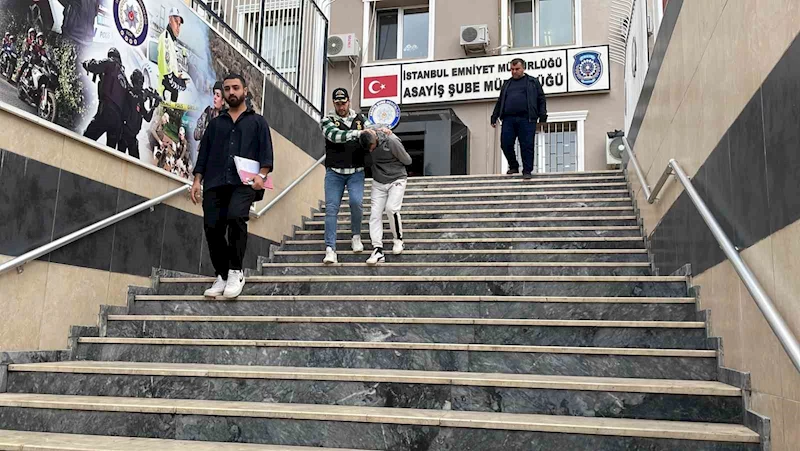 Esenler’de girdiği banka şubesinde para bulamayan hırsızı parmak izi ele verdi
