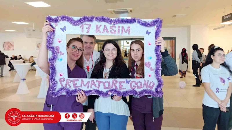 Eskişehir Şehir Hastanesi’nde Dünya Prematüre günü etkinliği yapıldı
