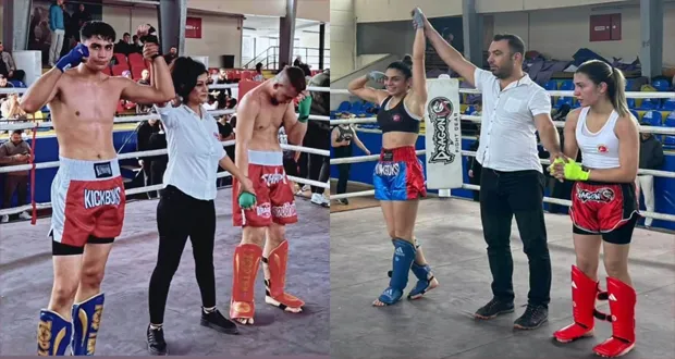 İller Arası Kick Boks Şampiyonası Tamamlandı