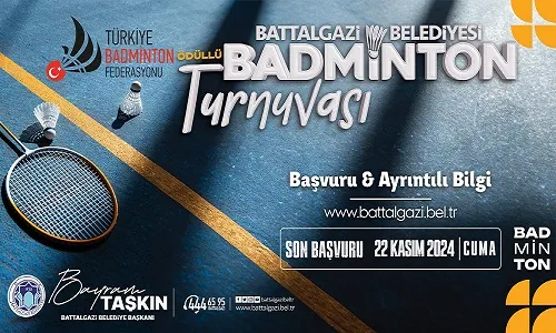 Battalgazi’de Badminton Heyecanı