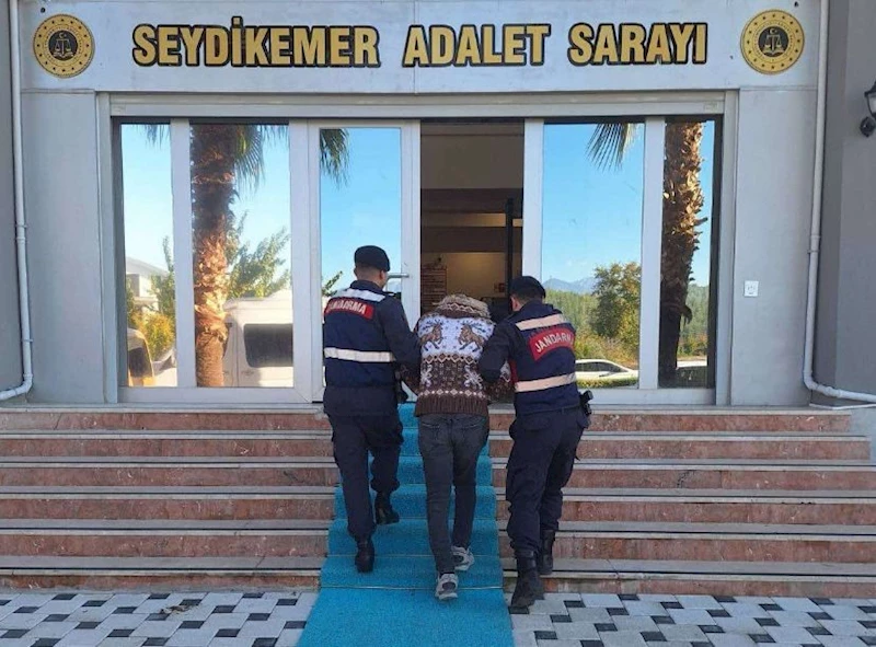 Seydikemer’de 21 yıl hapis cezası bulunan şahıs yakalandı
