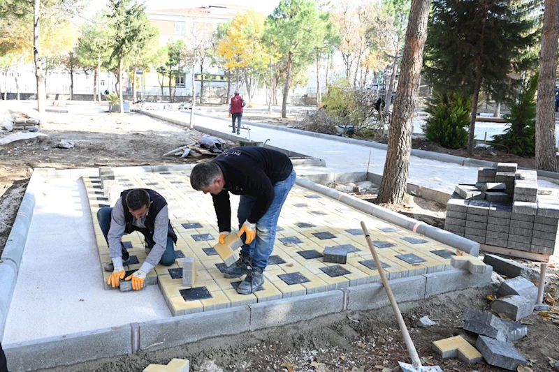 Isparta’da yeni park çalışmaları devam ediyor
