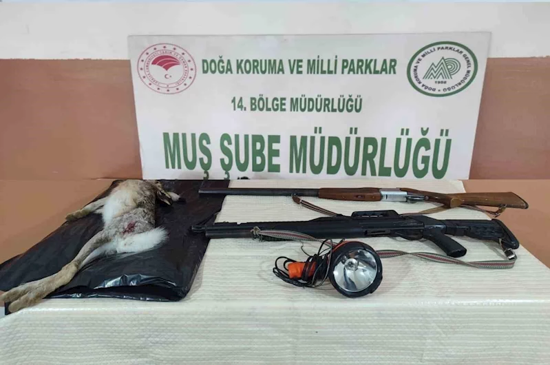 Muş’ta yasak bölgede avlanan 2 kişiye 52 bin 236 TL para cezası
