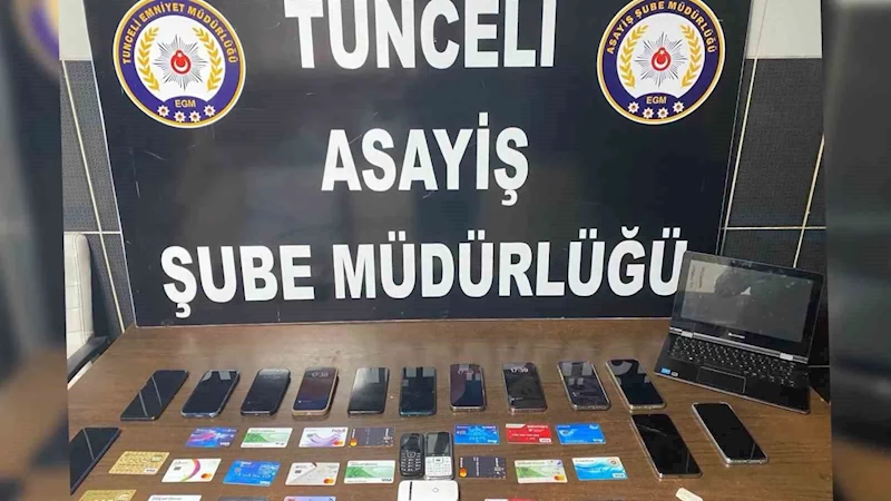 Tunceli merkezli 4 ilde dolandırıcılık operasyonu: 8 gözaltı
