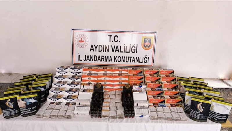 Aydın’da 115 kilo bandrolsüz tütün ele geçirildi
