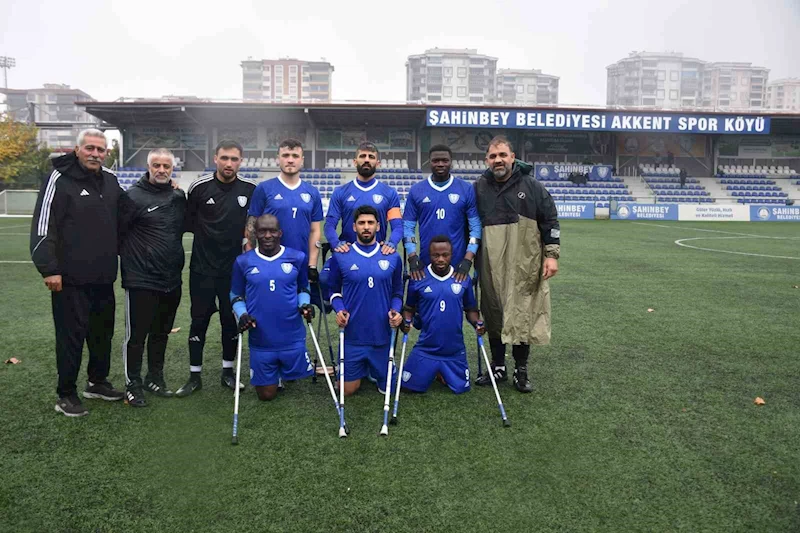 Şahinbey Ampute, sezona galibiyetle başladı: 5-0
