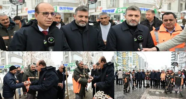 “Ekiplerimiz İlçemizin Dört Bir Tarafında Büyük Bir Fedakârlıkla Çalışıyor”