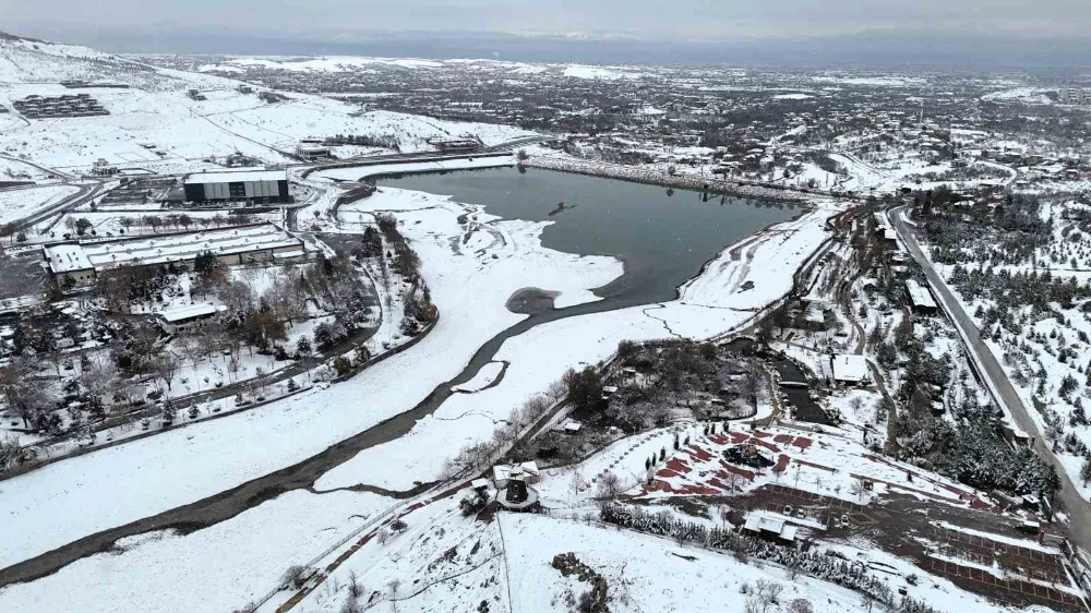 Malatya’da Kar Yağışı Sonrası Kış Manzaraları