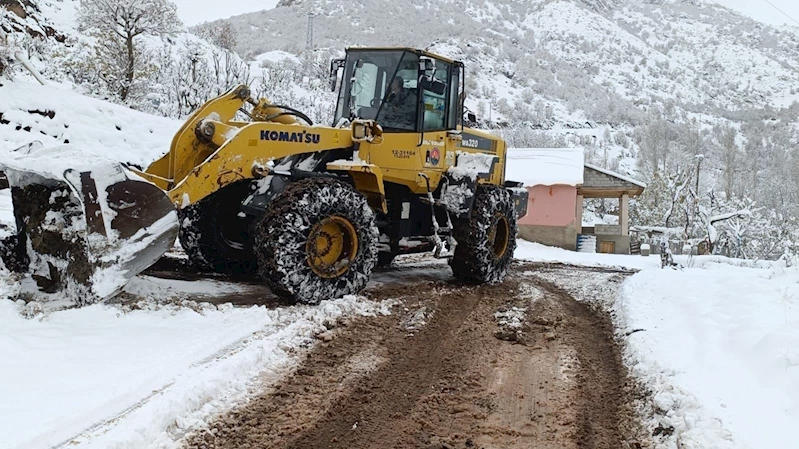 Şırnak’ta kar nedeniyle kapanan yolların bir kısmı ulaşıma açıldı
