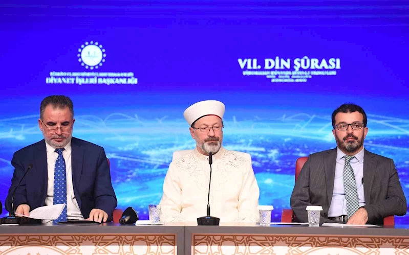 Diyanet İşleri Başkanı Erbaş, “7. Din Şurası” kararlarını açıkladı
