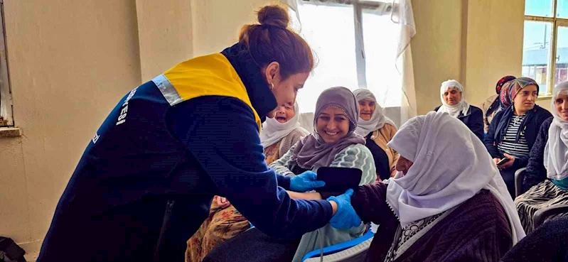 Diyarbakır’da kadınlara sağlık taraması hizmeti
