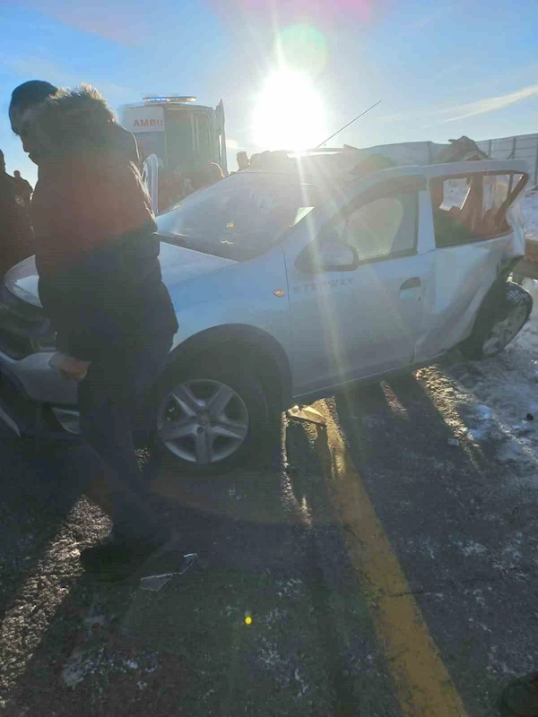 Kars’ta trafik kazası: 8 yaralı
