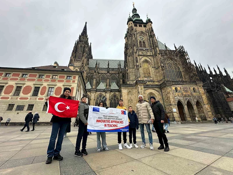 Manisa’nın köy okulundan Prag’a uzanan Erasmus projesi
