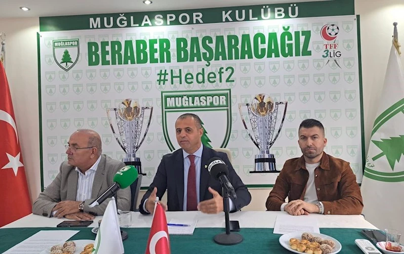 Muğlaspor Başkanı Kıyanç’tan destek çağrısı: 