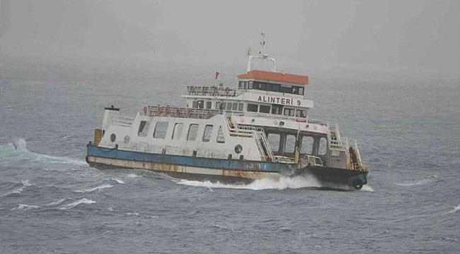 GESTAŞ ve Marmara RoRo’dan olumsuz hava şartları nedeniyle sefer iptalleri
