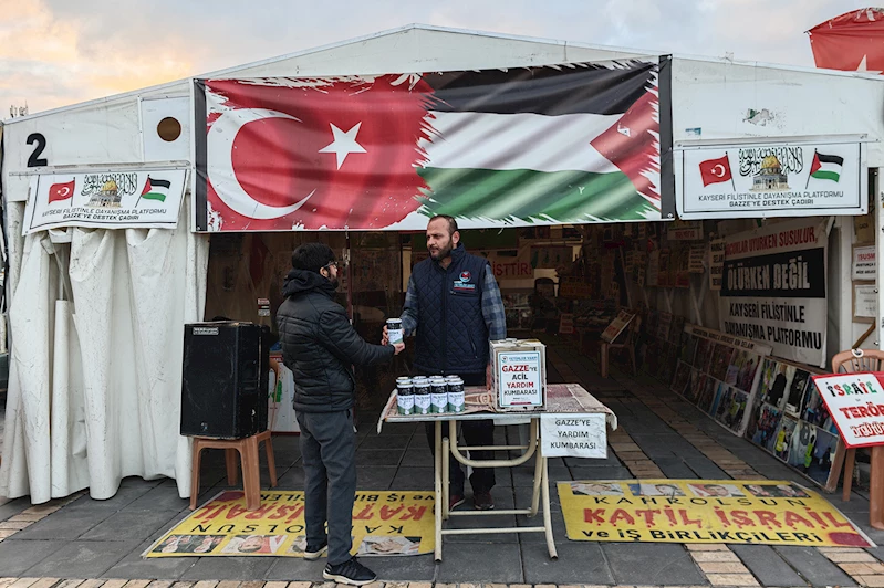 Üniversite öğrencilerinden Gazze için anlamlı yardım çalışması