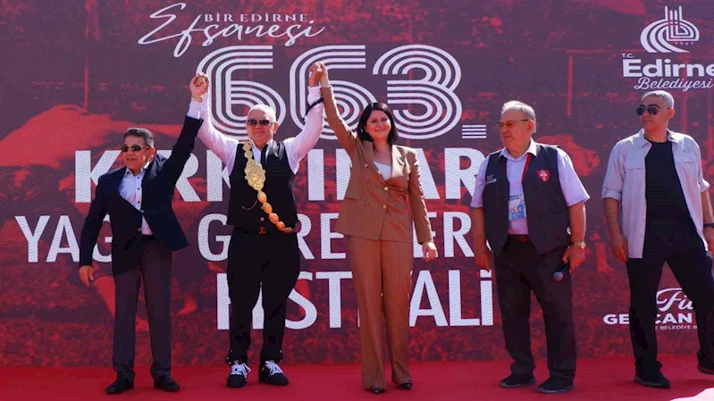 Kırkpınar’da geleneksel ’Ağa Karşılama’ töreni yapıldı
