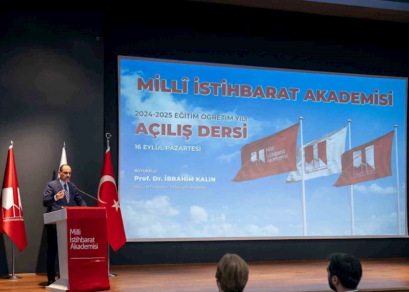 Milli İstihbarat Akademisi eğitim hayatına başladı
