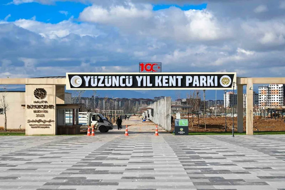 100. Yıl Kent Parkı Çalışmalarında Sona Gelindi